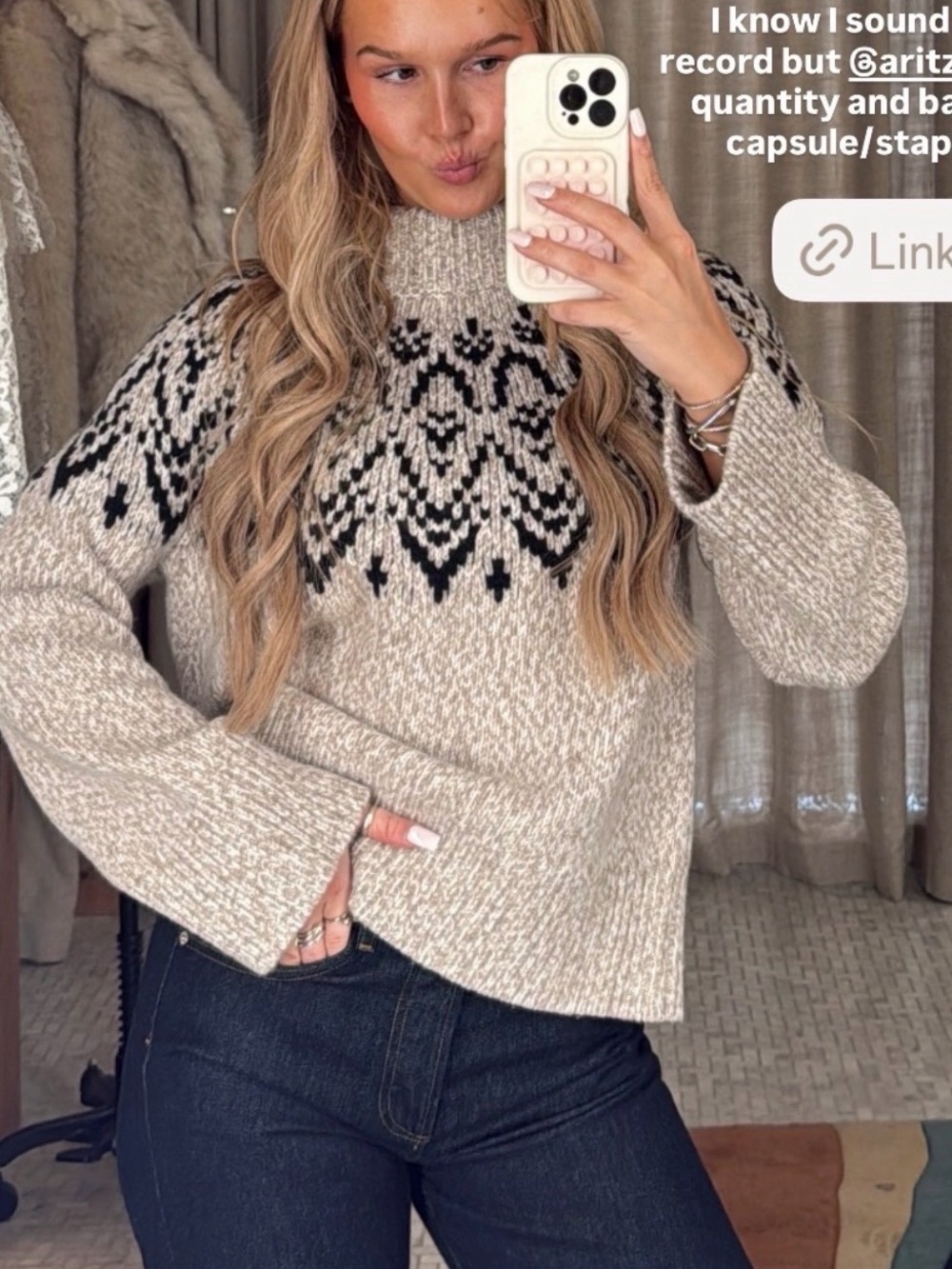 Aritzia Trophy Wool Cashmere Turtleneck
